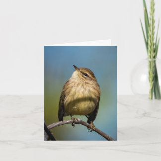 Tarjeta de felicitación para aves