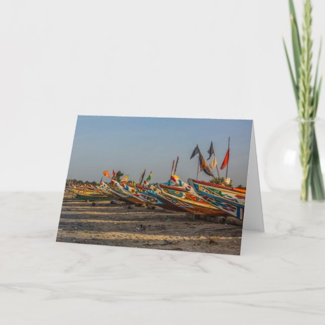 Tarjeta de felicitación para barcos pesqueros (Anverso)
