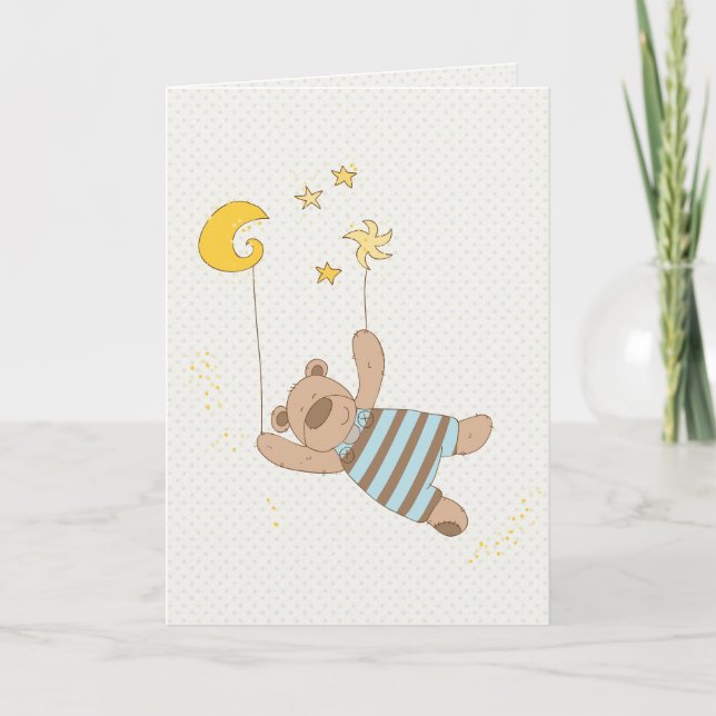 tarjeta de felicitación para bebé (Anverso)