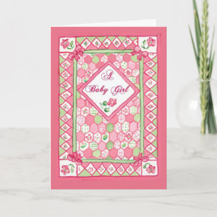 Tarjeta de felicitación para bebé