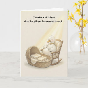 Tarjeta de Felicitación para Bebé Cristiana basada