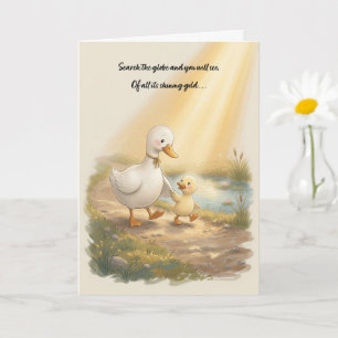 Tarjeta de Felicitación para Bebé Tesoro de la fe 