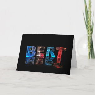 Tarjeta de felicitación para Bert