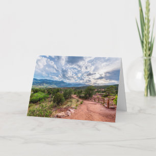 Tarjeta de felicitación para caminatas nocturnas d