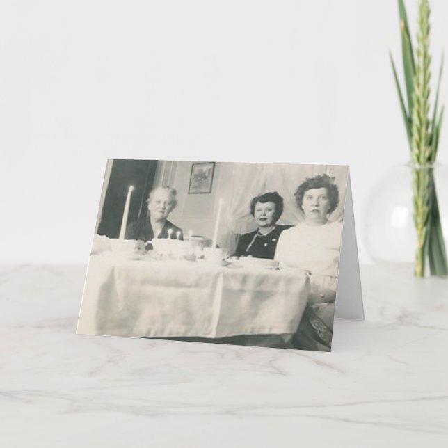 tarjeta de felicitación para chicas de cumpleaños (Anverso)