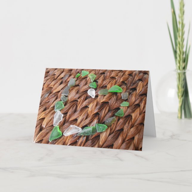 Tarjeta de felicitación para el corazón de los cri (Anverso)