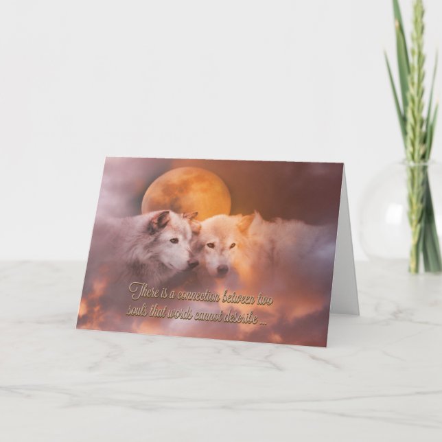 Tarjeta de Felicitación para el Día de la Boda de  (Anverso)