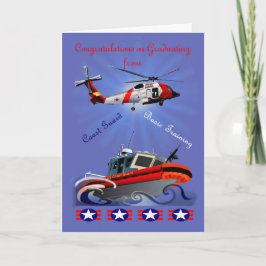 Tarjeta de felicitación para el graduado del