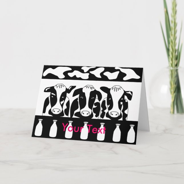 Tarjeta de felicitación para empresas vacías (Anverso)