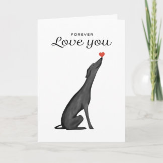 Tarjeta de Felicitación para Galgo, Amante de Galg