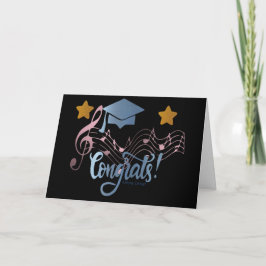Tarjeta de felicitación para graduación