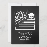 Tarjeta de felicitación para graduación