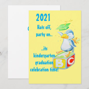 Tarjeta de felicitación para graduación de guarder