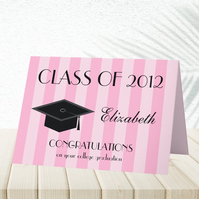 Tarjeta de felicitación para graduación universita (Subido por el creador)