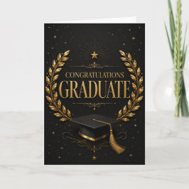Tarjeta de Felicitación para Graduado