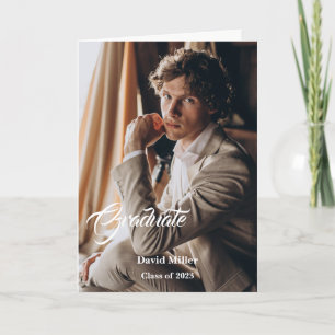 Tarjeta de felicitación para graduados