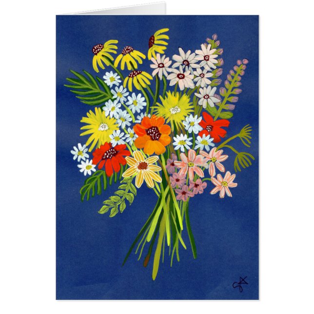 tarjeta de felicitación para la caridad (Frente)