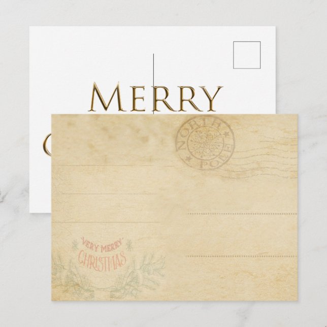 TARJETA DE FELICITACIÓN PARA LA FAMILIA. (Anverso / Reverso)