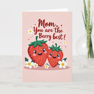 Tarjeta de Felicitación para la Mejor Mamá