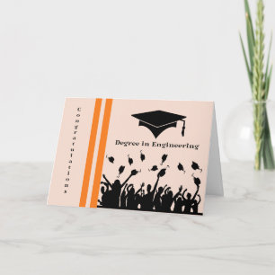Tarjeta de Felicitación para Licenciatura en Ingen