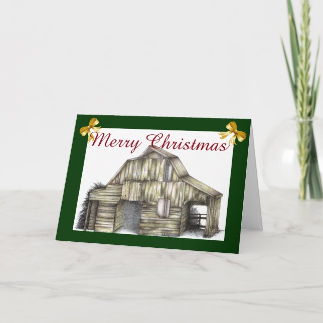 Tarjeta de felicitación para los Navidades del Bar (Anverso)