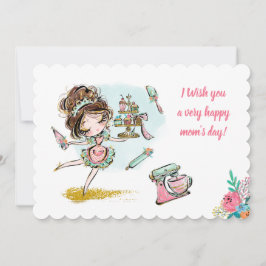Tarjeta de Felicitación para mamá