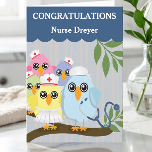 Tarjeta de Felicitación para Médico/Enfermera del