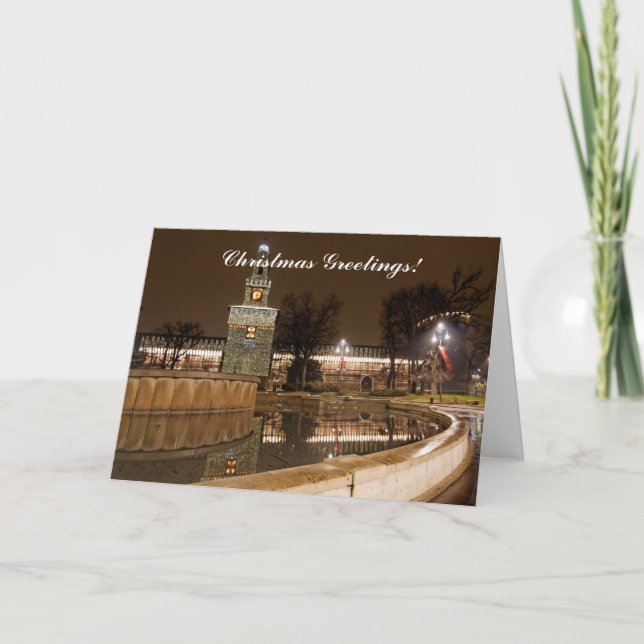 Tarjeta de felicitación para navidades (Anverso)