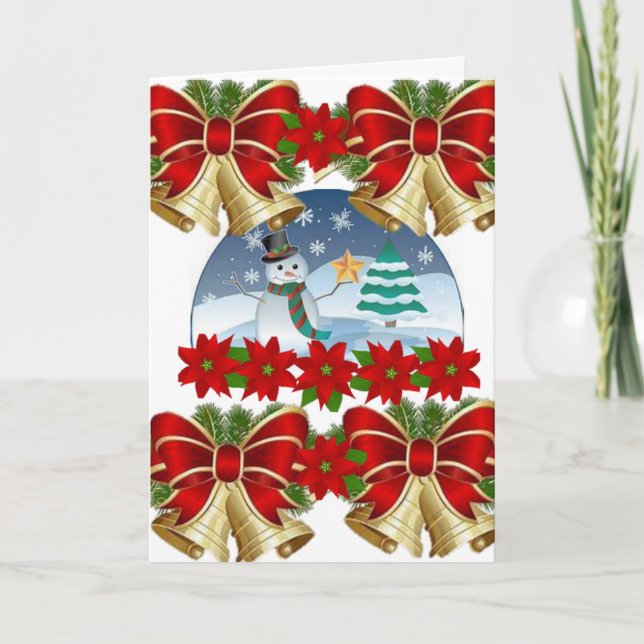 Tarjeta de felicitación para navidades (Anverso)