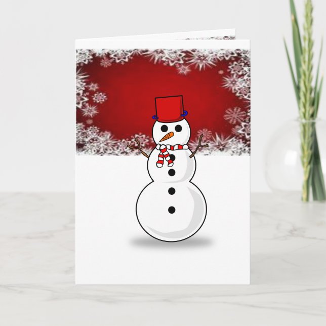 Tarjeta de felicitación para navidades (Anverso)