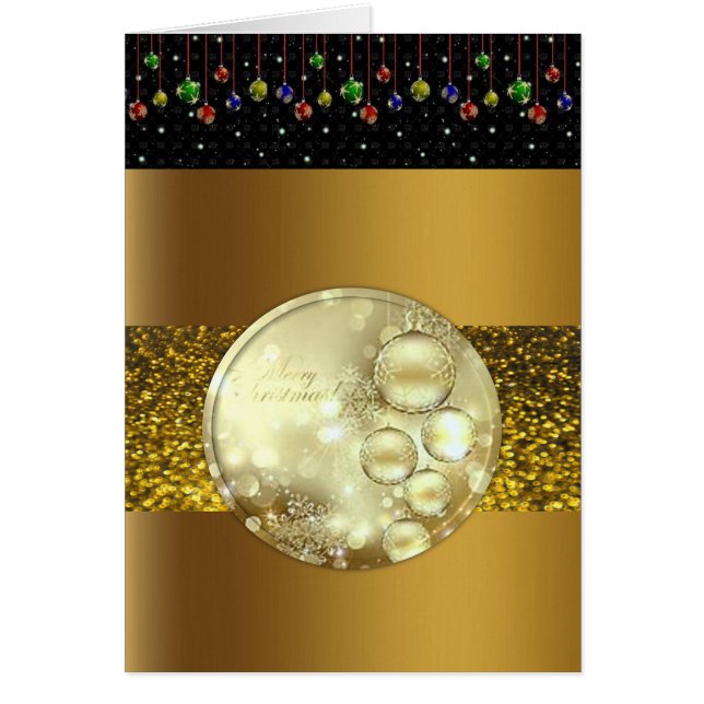 Tarjeta de felicitación para navidades (Frente)