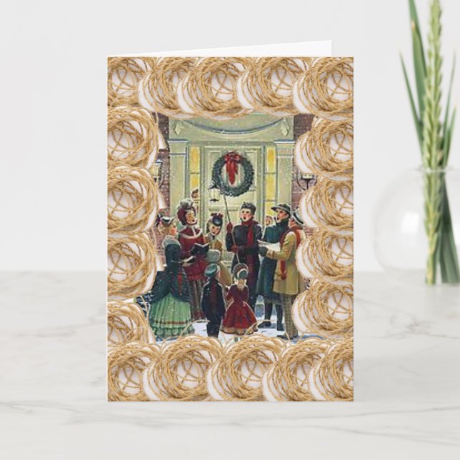 Tarjeta de felicitación para navidades (Anverso)