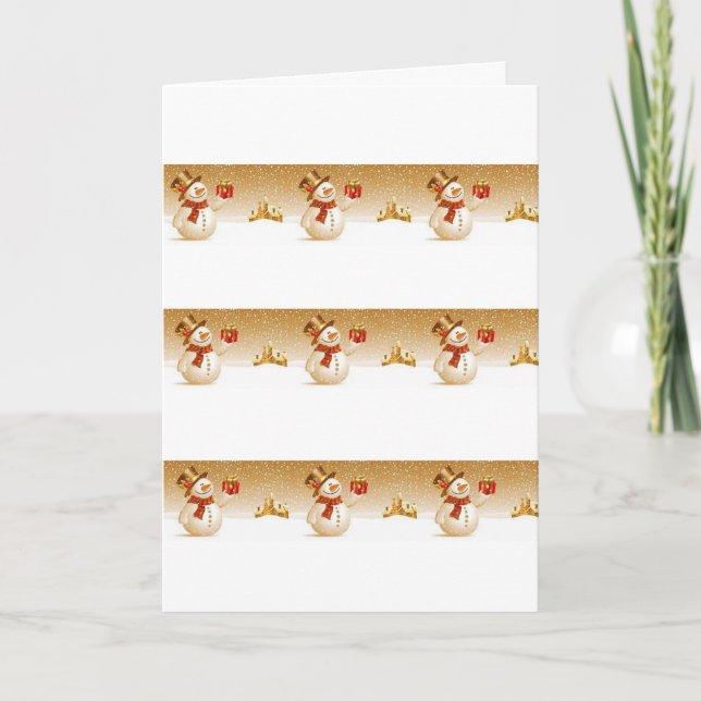 Tarjeta de felicitación para navidades (Anverso)