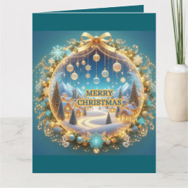 Tarjeta de felicitación para navidades