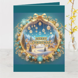 Tarjeta de felicitación para navidades