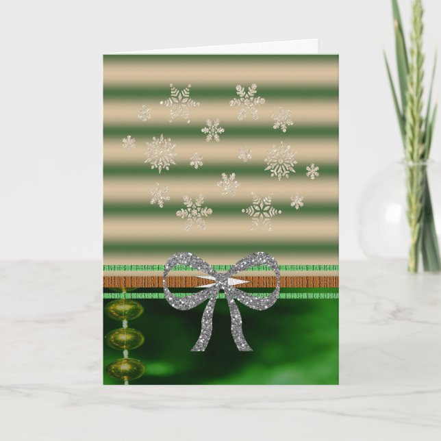 Tarjeta de felicitación para navidades (Anverso)