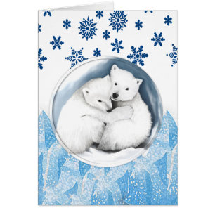 Tarjeta de felicitación para navidades