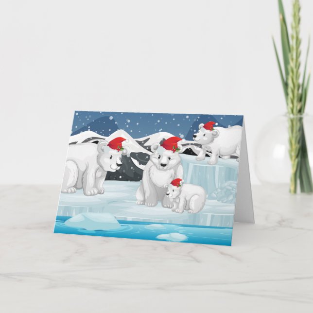 Tarjeta de felicitación para navidades (Anverso)