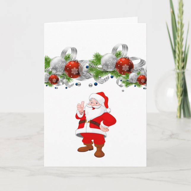 Tarjeta de felicitación para navidades (Anverso)