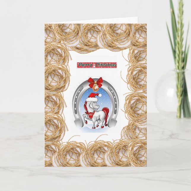 Tarjeta de felicitación para navidades (Anverso)