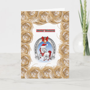 Tarjeta de felicitación para navidades