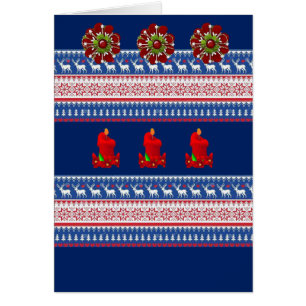 Tarjeta de felicitación para navidades