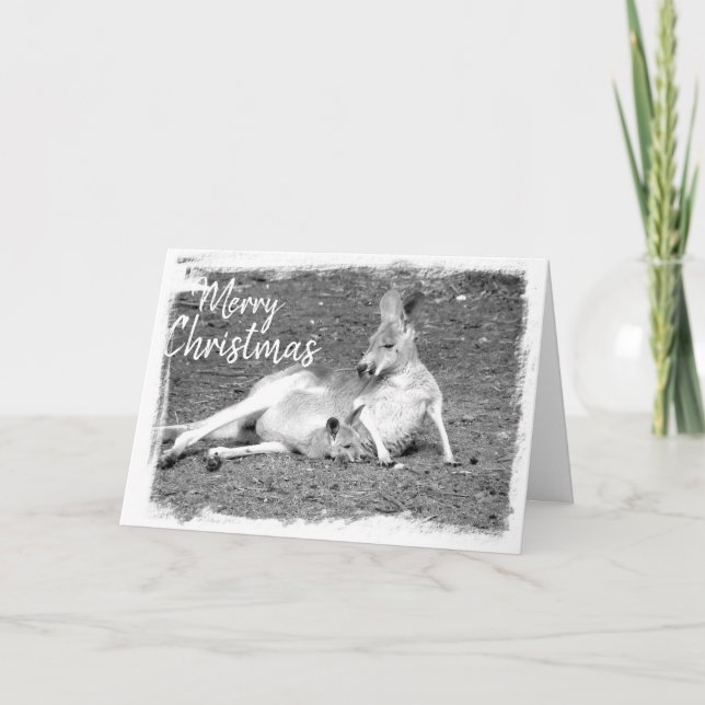 Tarjeta de felicitación para Navidades australiano (Anverso)