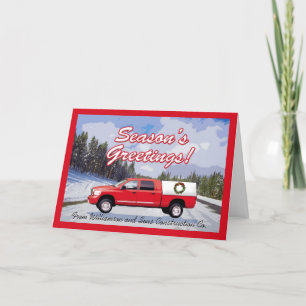 Tarjeta de felicitación para Navidades de contrati