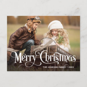 Tarjeta de felicitación para Navidades de fotograf