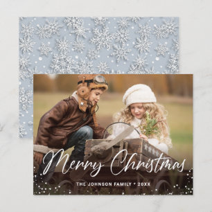 Tarjeta de felicitación para Navidades de fotograf