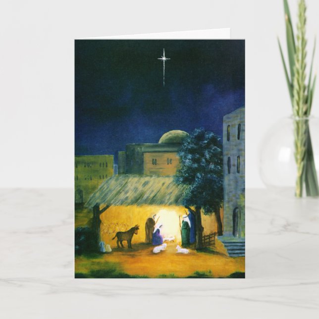Tarjeta de felicitación para Navidades de la Nativ (Anverso)