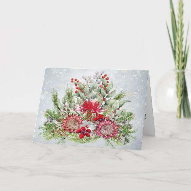 Tarjeta de felicitación para Navidades de la Prote (Anverso)