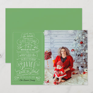 Tarjeta de felicitación para Navidades de pasaje L