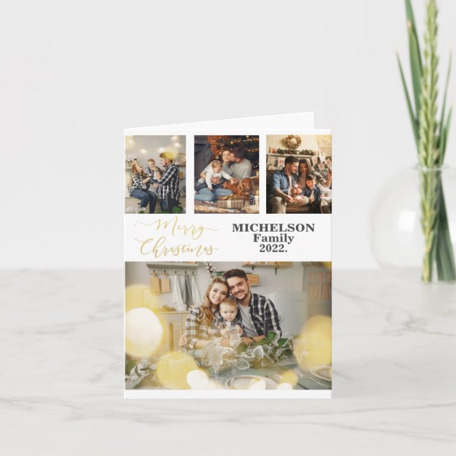 Tarjeta de felicitación para Navidades de Personal (Anverso)